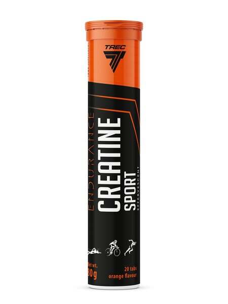 Trec Nutrition Enudrance Creatine Sport Effervescent, Orange - 20 tablets