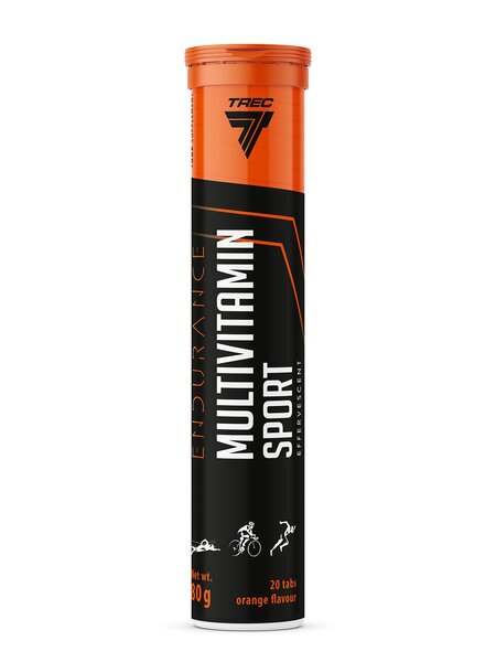 Trec Nutrition Endurance Multivitamin Sport Effervescent, Orange - 20 tablets