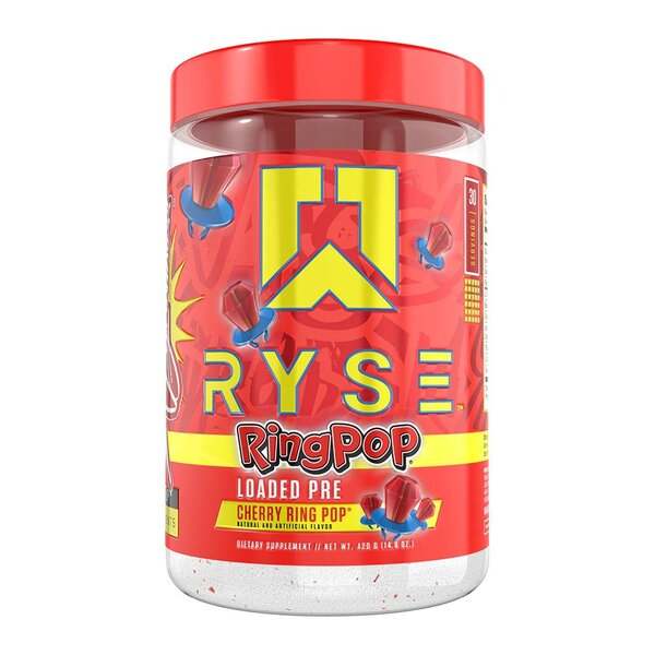 RYSE Loaded Pre, Ring Pop Cherry - 420 grams