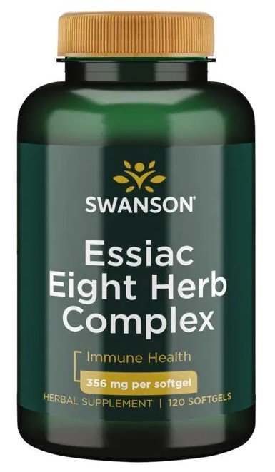 Swanson Essiac Eight Herb Complex, 356mg - 120 softgels