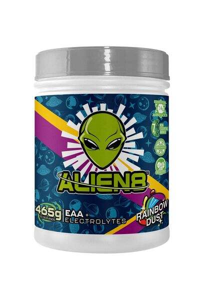 Alien8 EAA + Electrolytes, Rainbow Dust - 465 grams