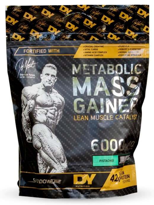 Dorian Yates Metabolic Mass Gainer, Pistachio - 6000 grams