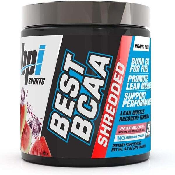 BPI Sports Best BCAA Shredded, Watermelon Ice - 275 grams