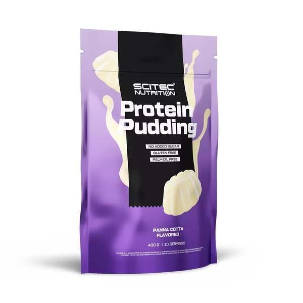 SciTec Protein Pudding (Bag), Panna Cotta - 400 grams