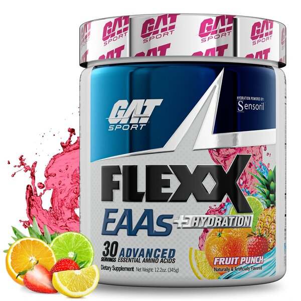 GAT Flexx EAAs + Hydration, Fruit Punch - 345 grams