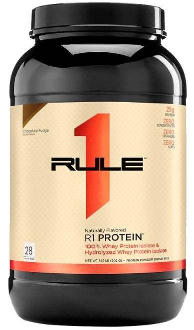 Rule One R1 Protein Naturally Flavored, Chocolate Fudge - 902 grams