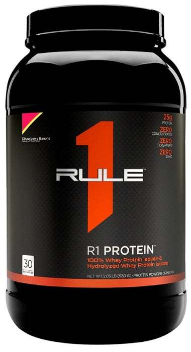 Rule One R1 Protein, Strawberry Banana - 930 grams