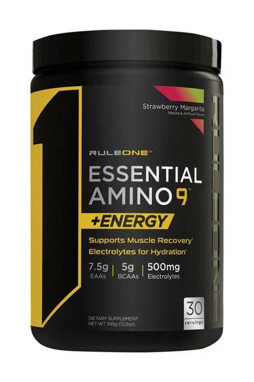 Rule One Essential Amino 9 + Energy, Peach Mango - 345 grams