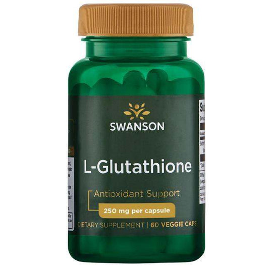 Swanson L-Glutathione, 250mg - 60 vcaps