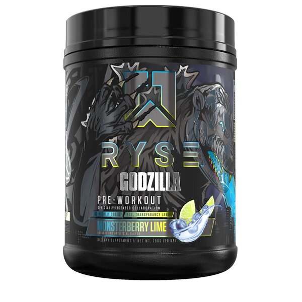 RYSE Godzilla Pre-Workout, Monsterberry Lime - 796 grams