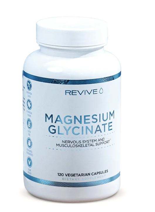 Revive Magnesium Glycinate - 120 vcaps