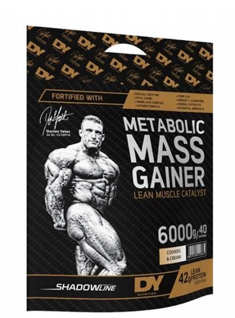 Dorian Yates Metabolic Mass Gainer, Cookies & Cream - 6000 grams