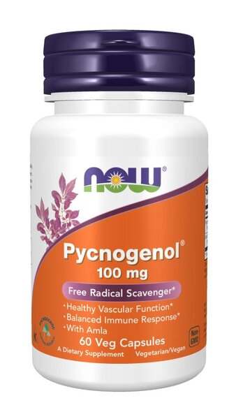 NOW Foods Pycnogenol, 100mg - 60 vcaps