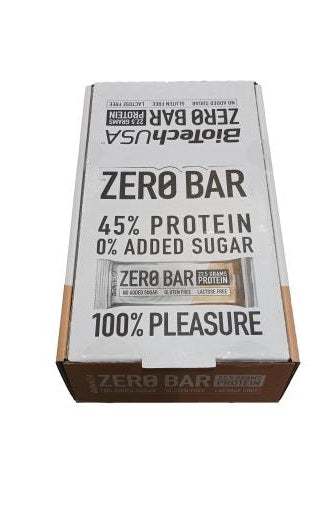 BioTechUSA Zero Bar, Cappuccino - 20 x 50g