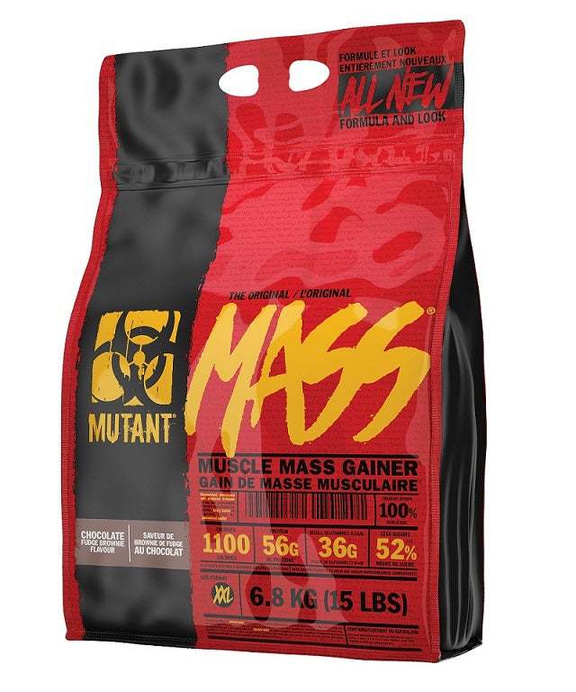 Mutant Mutant Mass, Chocolate Fudge Brownie - 6800 grams