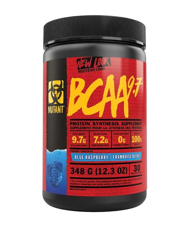 Mutant Mutant BCAA 9.7, Blue Raspberry - 348 grams