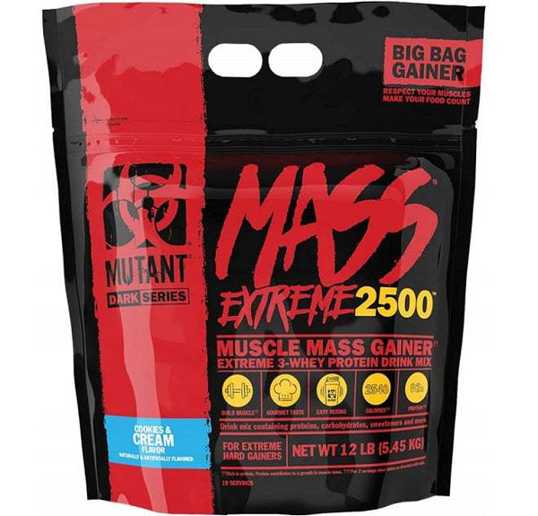 Mutant Mutant Mass Extreme 2500, Cookies & Cream - 5450 grams