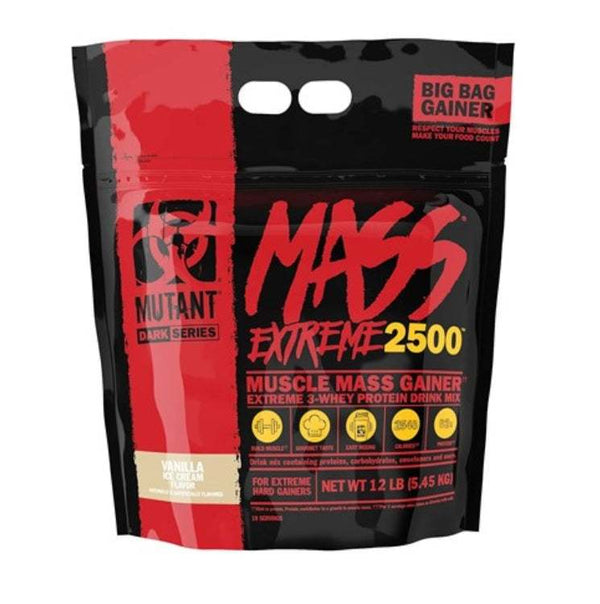 Mutant Mutant Mass Extreme 2500, Vanilla Ice Cream - 5450 grams