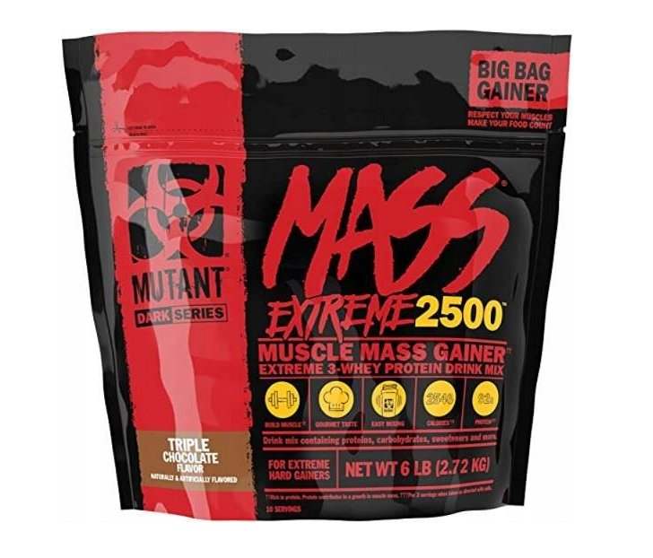 Mutant Mutant Mass Extreme 2500, Triple Chocolate - 2720 grams