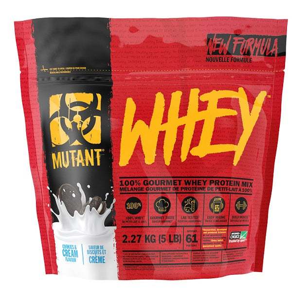 Mutant Mutant Whey, Cookies & Cream - 2270 grams