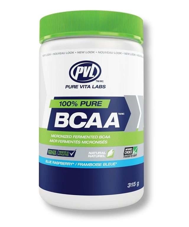 PVL Essentials 100% Pure BCAA, Blue Raspberry - 315 grams