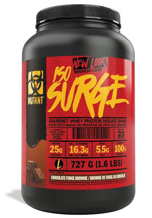 Mutant Iso Surge, Chocolate Fudge Brownie - 727 grams