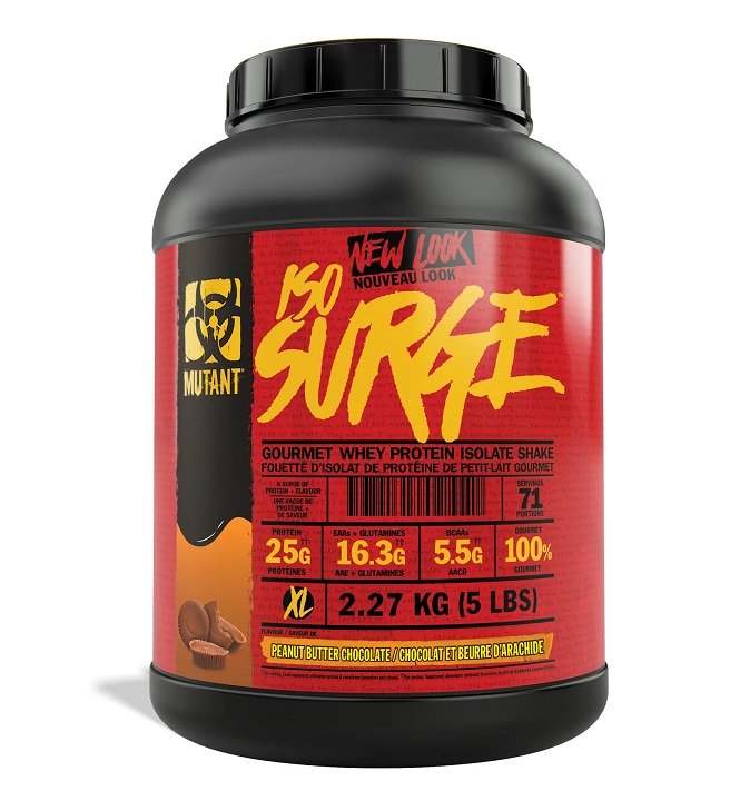 Mutant Iso Surge, Peanut Butter Chocolate - 2270 grams