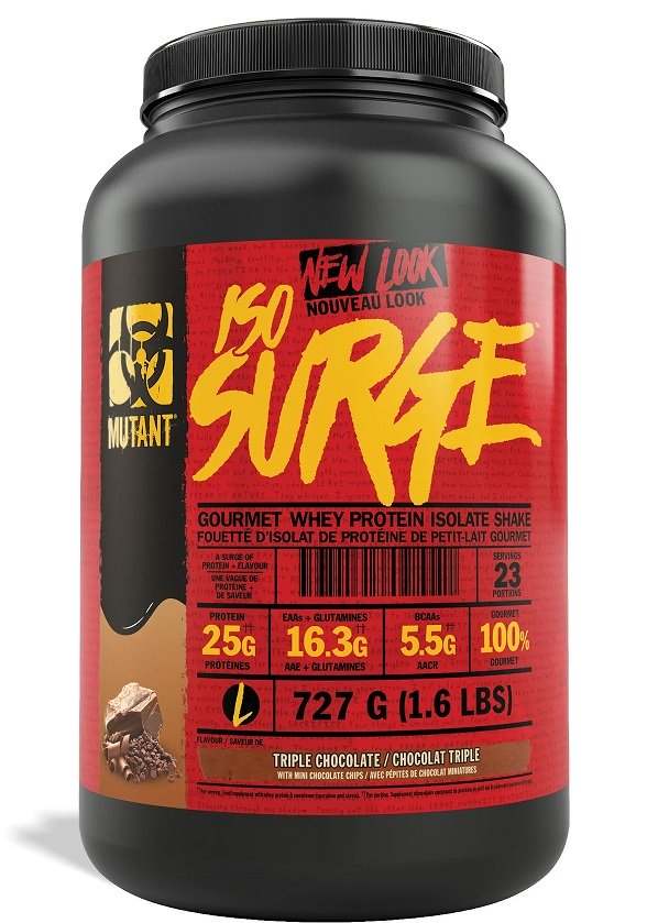 Mutant Iso Surge, Triple Chocolate - 727 grams