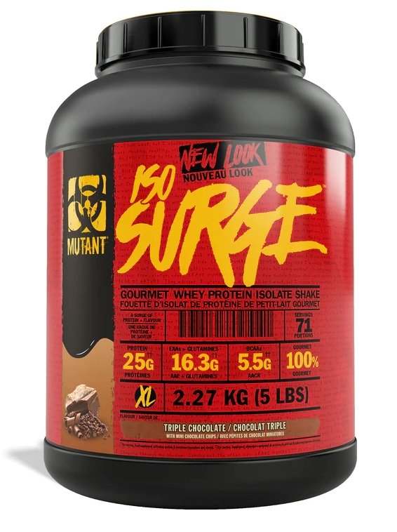 Mutant Iso Surge, Triple Chocolate - 2270 grams