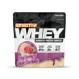 Efectiv Nutrition Whey Protein, Raspberry & White Chocolate - 2000 grams