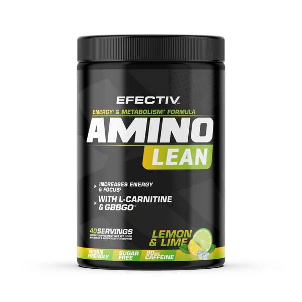 Efectiv Nutrition Amino Lean, Lemon & Lime - 300 grams