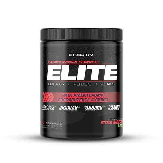 Efectiv Nutrition Elite Pre-Workout, Strawberry Lime - 420 grams