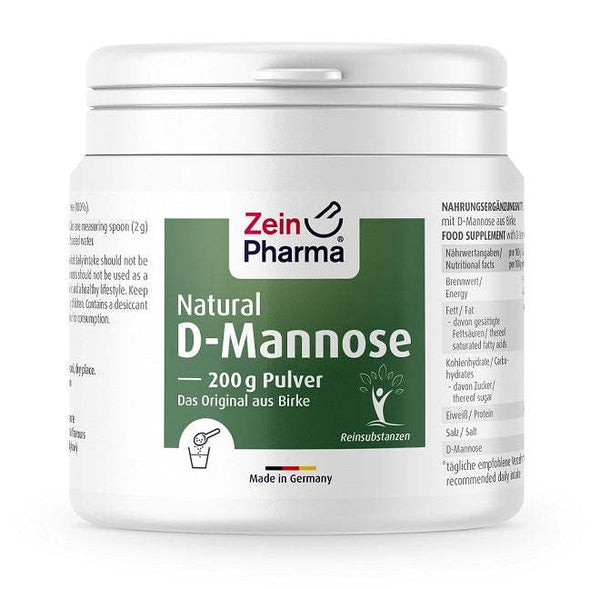 Zein Pharma Natural D-Mannose Powder - 200 grams