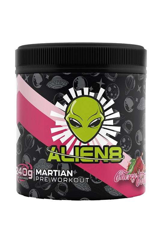 Alien8 Martian Pre-Workout, Cherry Cola - 240 grams