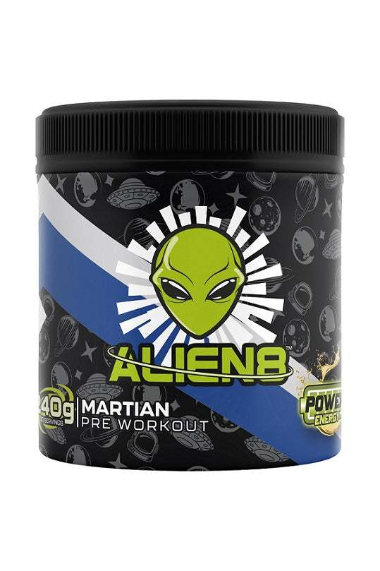 Alien8 Martian Pre-Workout, Power Energy - 240 grams