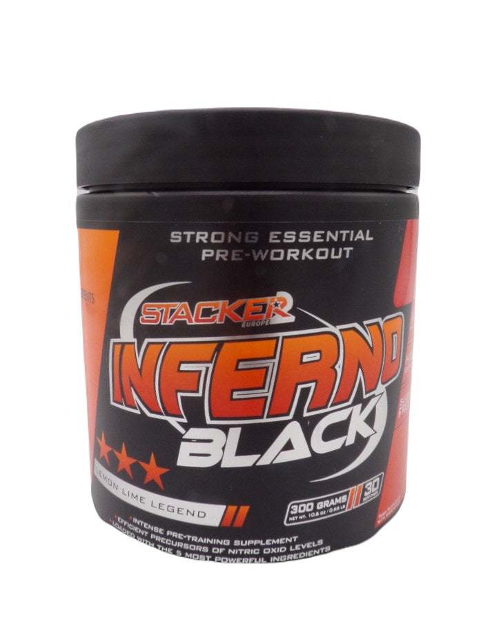 Stacker2 Europe Inferno Black, Lemon Lime - 300 grams