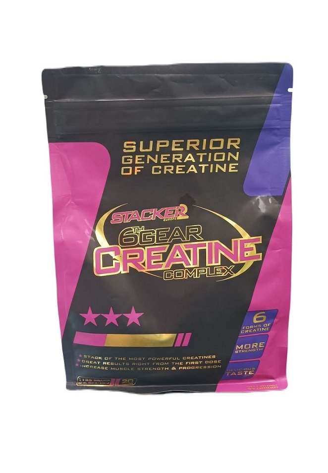 Stacker2 Europe 6th Gear Creatine Complex, Orange - 1135 grams