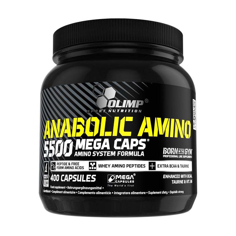 Olimp Nutrition Anabolic Amino 5500, Mega Caps - 400 caps