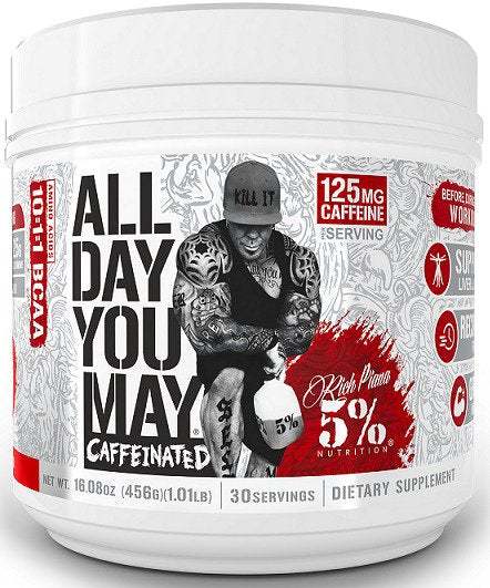 5% Nutrition AllDayYouMay Caffeinated - Legendary Series, Southern Sweet Tea - 462 grams