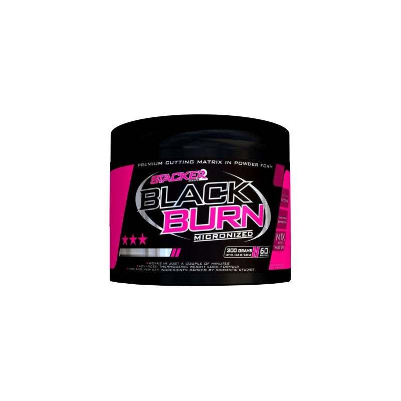 Stacker2 Europe Black Burn Micronized, Lemon - 300 grams