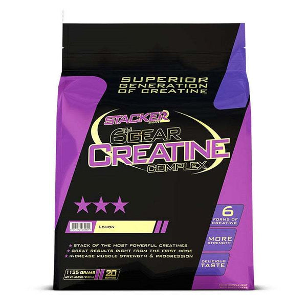 Stacker2 Europe 6th Gear Creatine Complex, Lemon - 1135 grams