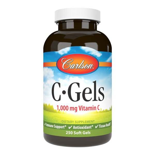 Carlson Labs C-Gels, 1000mg - 250 softgels