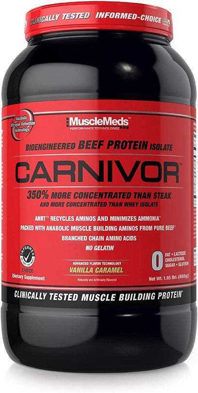 MuscleMeds Carnivor, Vanilla Caramel - 888 grams