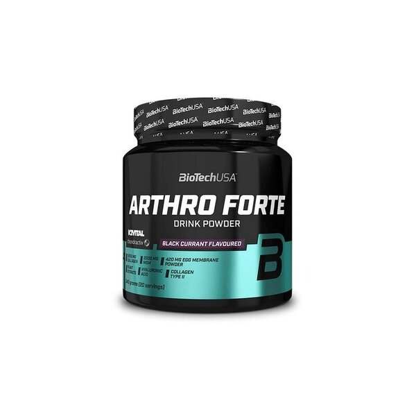 BioTechUSA Arthro Forte Drink Powder, Blackcurrant - 340 grams