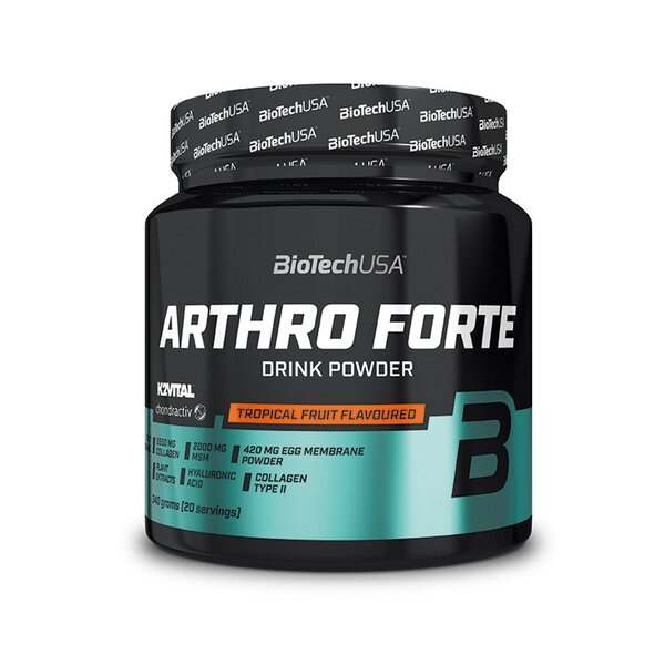 BioTechUSA Arthro Forte Drink Powder, Tropical Fruit - 340 grams