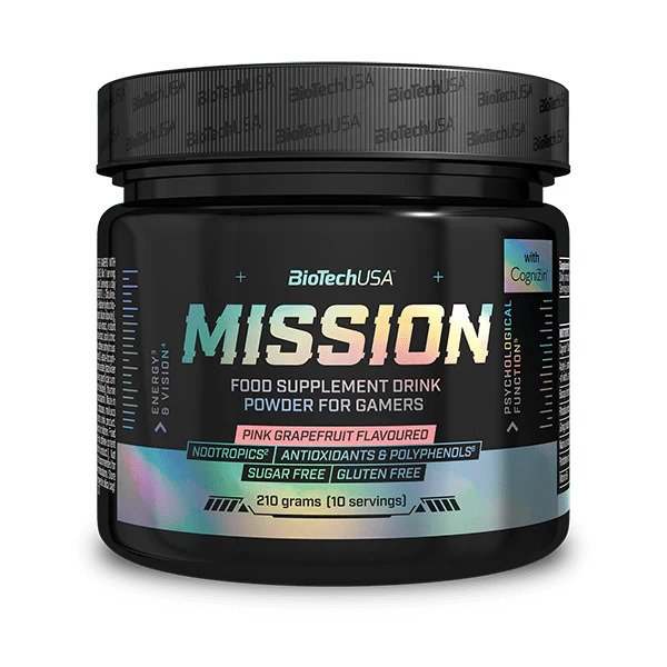 BioTechUSA Mission, Pink Grapefruit - 210 grams