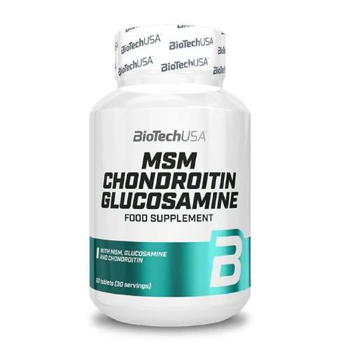 BioTechUSA MSM Chondroitin Glucosamine - 60 tablets