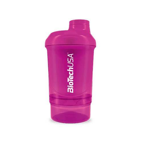 BioTechUSA Accessories Wave+ Shaker, Magenta - 300 ml. (+ 150 ml.)