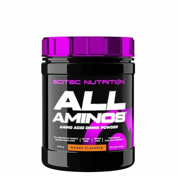 SciTec All Aminos, Mango - 340 grams