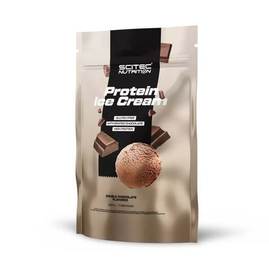 SciTec Protein Ice Cream, Double Chocolate - 350 grams